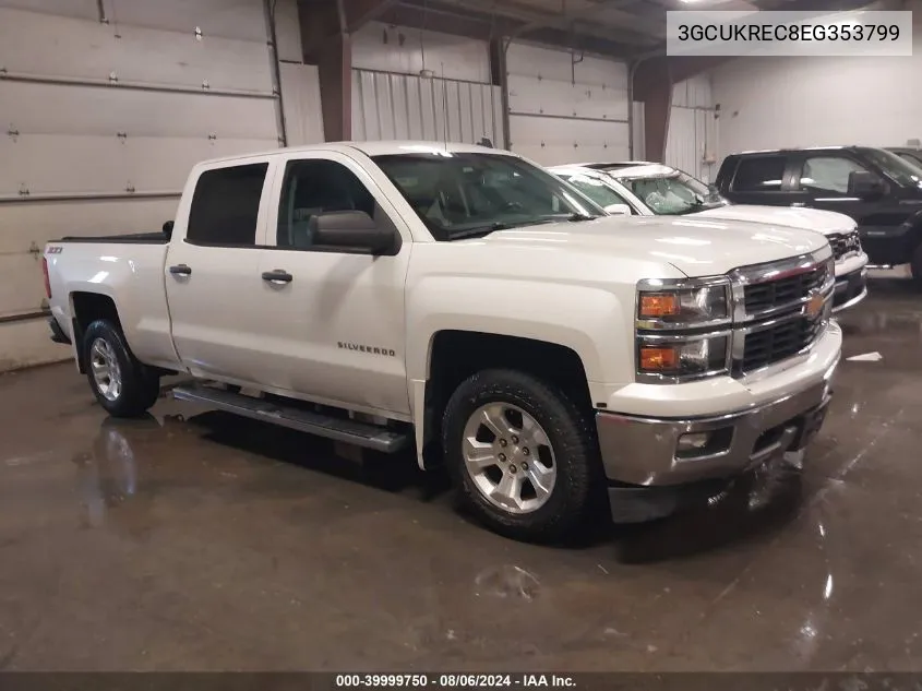 2014 Chevrolet Silverado 1500 2Lt VIN: 3GCUKREC8EG353799 Lot: 39999750