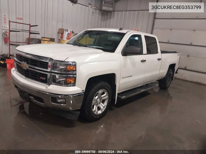 2014 Chevrolet Silverado 1500 2Lt VIN: 3GCUKREC8EG353799 Lot: 39999750