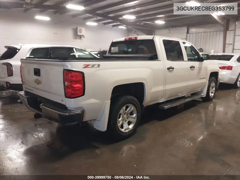 2014 Chevrolet Silverado 1500 2Lt VIN: 3GCUKREC8EG353799 Lot: 39999750