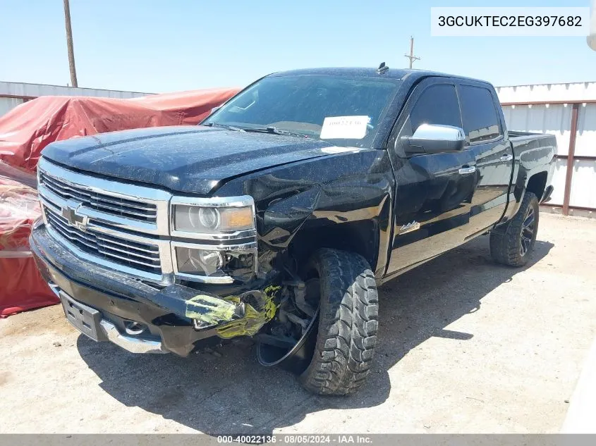 2014 Chevrolet Silverado 1500 High Country VIN: 3GCUKTEC2EG397682 Lot: 40022136