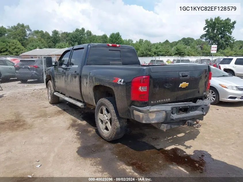 2014 Chevrolet Silverado 2500Hd Ltz VIN: 1GC1KYC82EF128579 Lot: 40023096