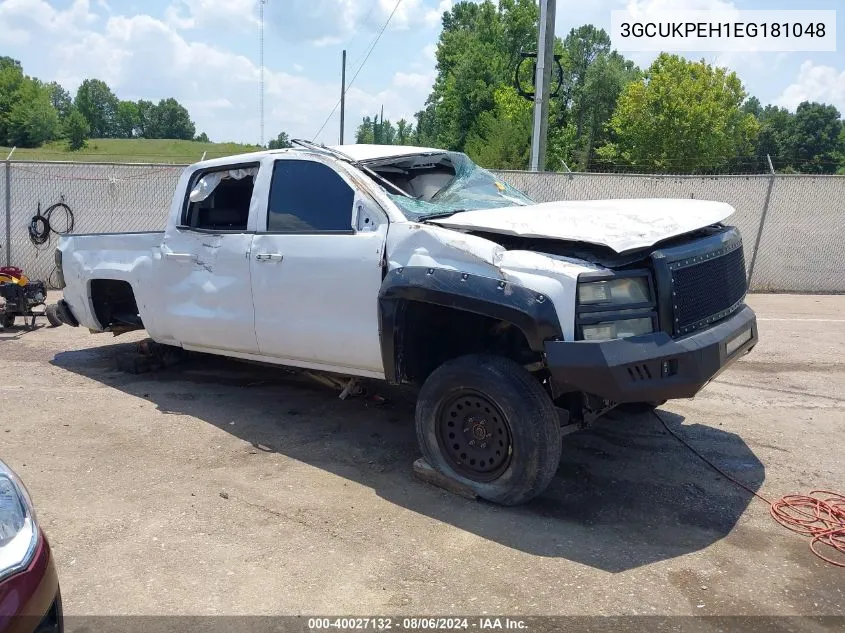 2014 Chevrolet Silverado 1500 Work Truck 1Wt VIN: 3GCUKPEH1EG181048 Lot: 40027132