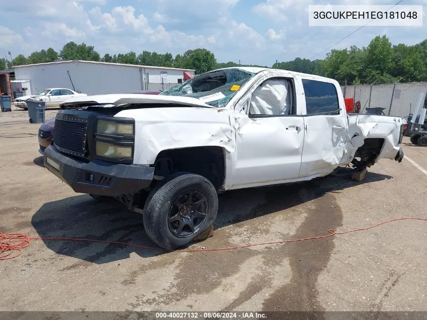 2014 Chevrolet Silverado 1500 Work Truck 1Wt VIN: 3GCUKPEH1EG181048 Lot: 40027132