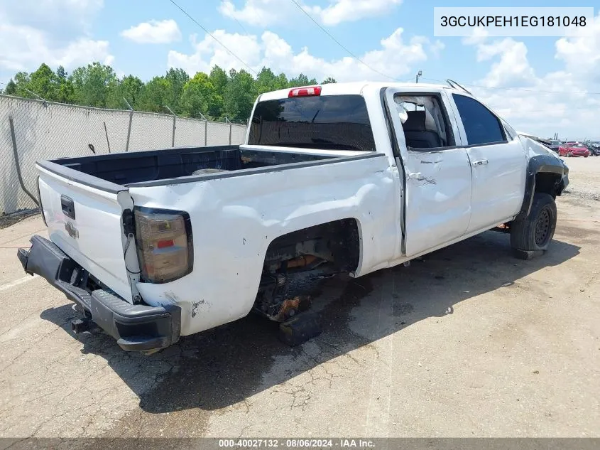 2014 Chevrolet Silverado 1500 Work Truck 1Wt VIN: 3GCUKPEH1EG181048 Lot: 40027132