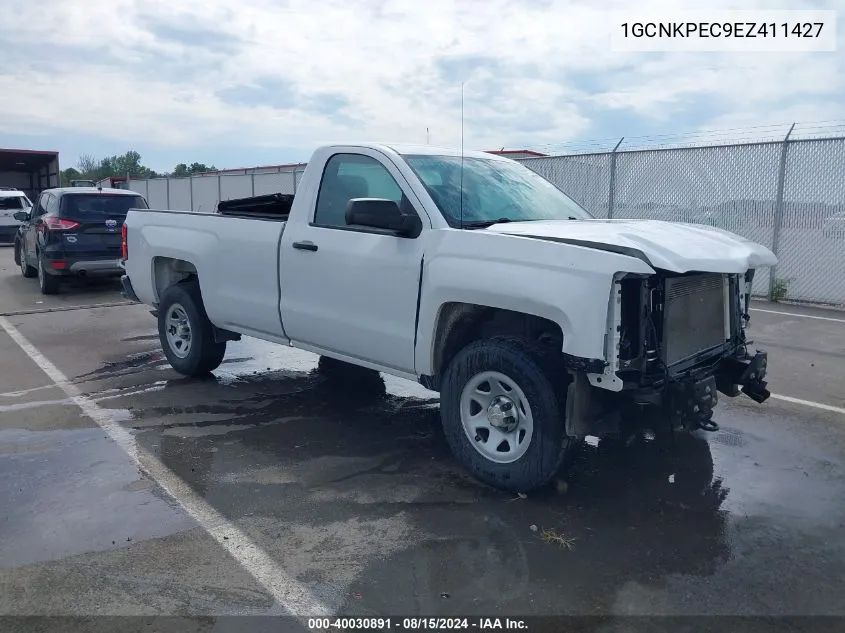 2014 Chevrolet Silverado 1500 Work Truck 1Wt VIN: 1GCNKPEC9EZ411427 Lot: 40030891