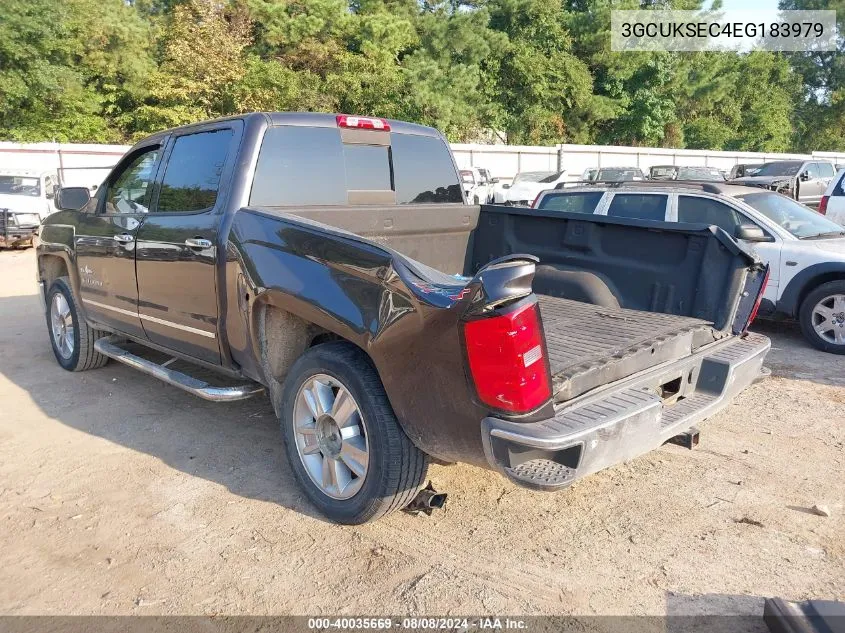 2014 Chevrolet Silverado 1500 1Lz VIN: 3GCUKSEC4EG183979 Lot: 40035669