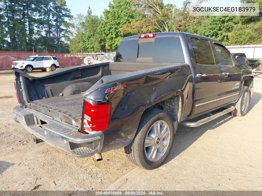 2014 Chevrolet Silverado 1500 1Lz VIN: 3GCUKSEC4EG183979 Lot: 40035669