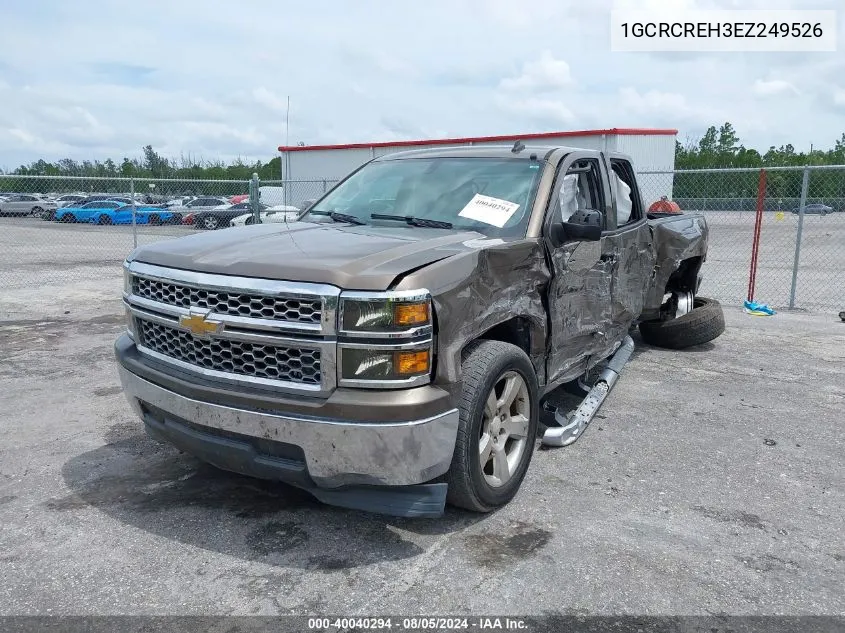 2014 Chevrolet Silverado 1500 1Lt VIN: 1GCRCREH3EZ249526 Lot: 40040294