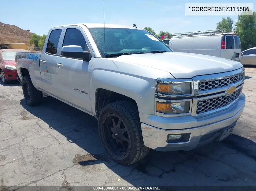 1GCRCREC6EZ315586 2014 Chevrolet Silverado 1500 1Lt