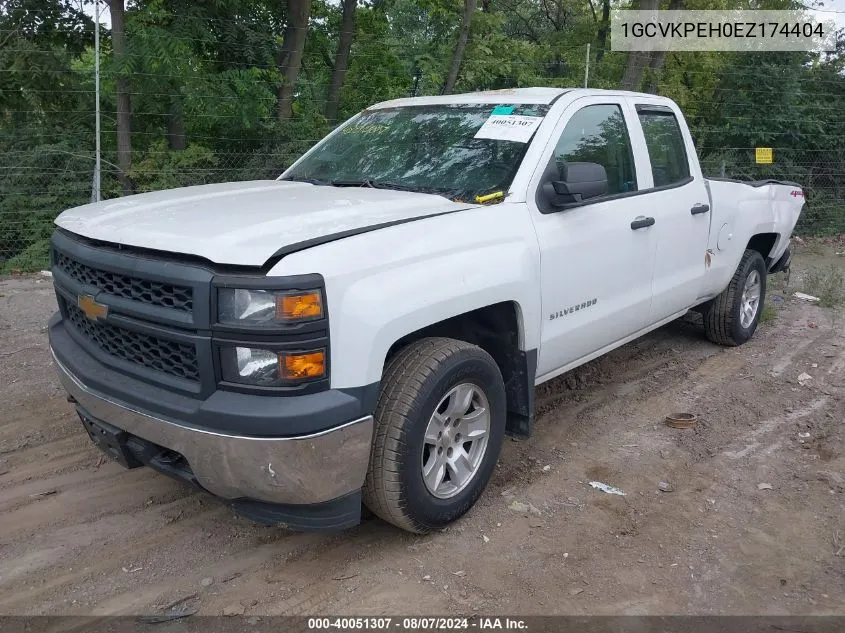 2014 Chevrolet Silverado 1500 Work Truck 1Wt/Work Truck 2Wt VIN: 1GCVKPEH0EZ174404 Lot: 40051307