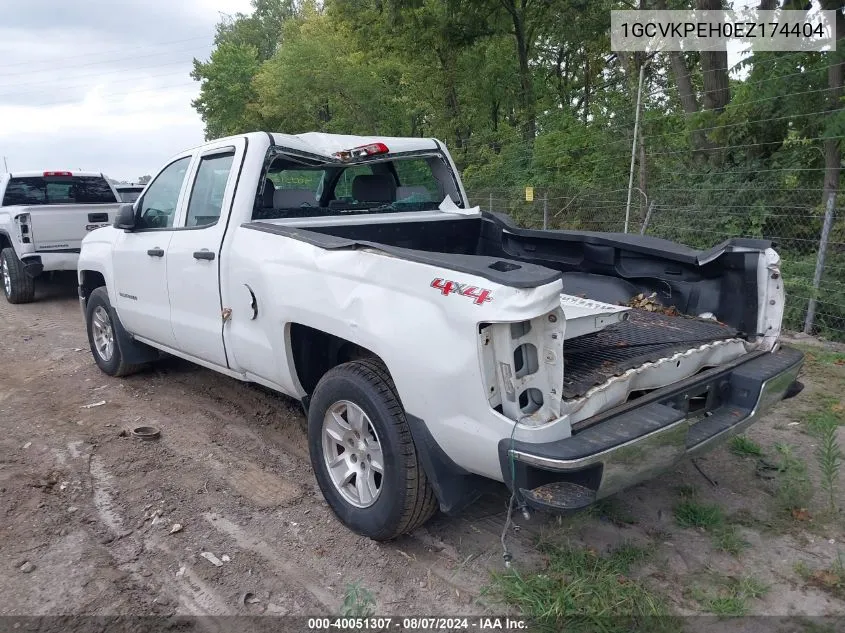 2014 Chevrolet Silverado 1500 Work Truck 1Wt/Work Truck 2Wt VIN: 1GCVKPEH0EZ174404 Lot: 40051307