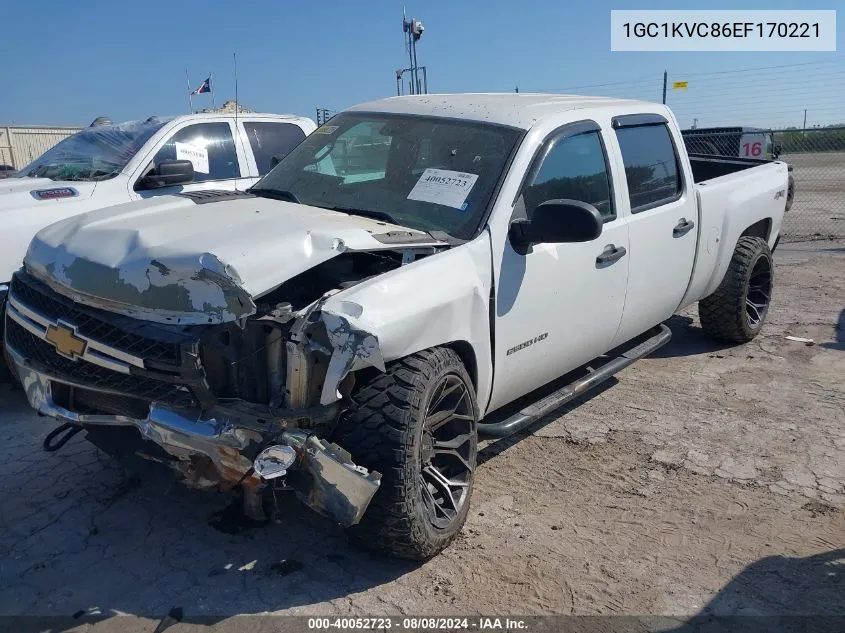 2014 Chevrolet Silverado 2500Hd Work Truck VIN: 1GC1KVC86EF170221 Lot: 40052723