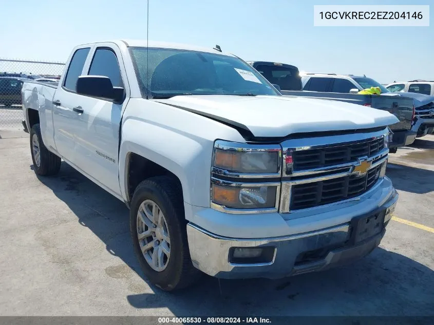 1GCVKREC2EZ204146 2014 Chevrolet Silverado 1500 2Lt