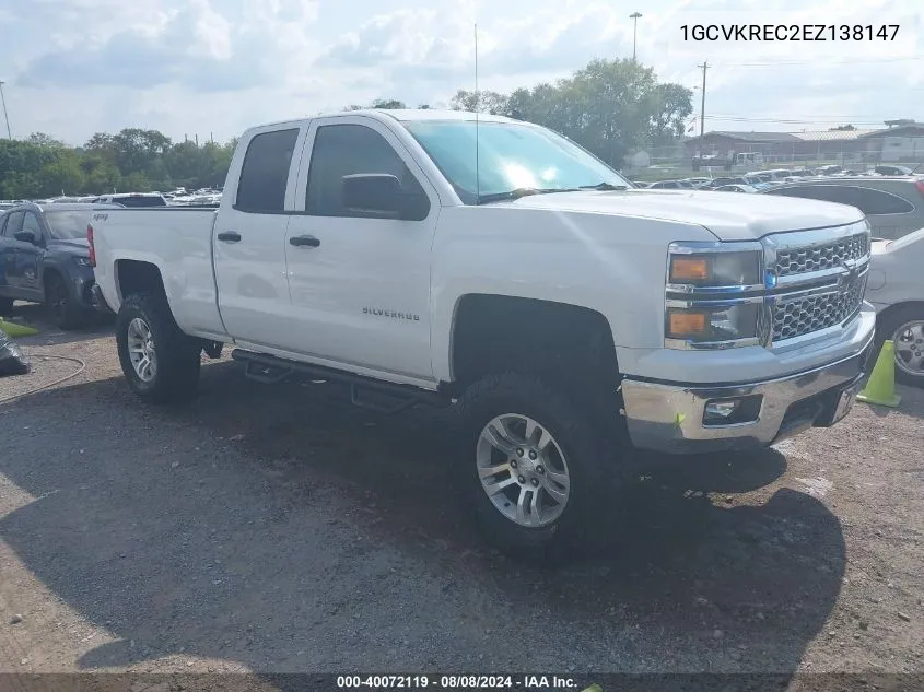 1GCVKREC2EZ138147 2014 Chevrolet Silverado 1500 1Lt