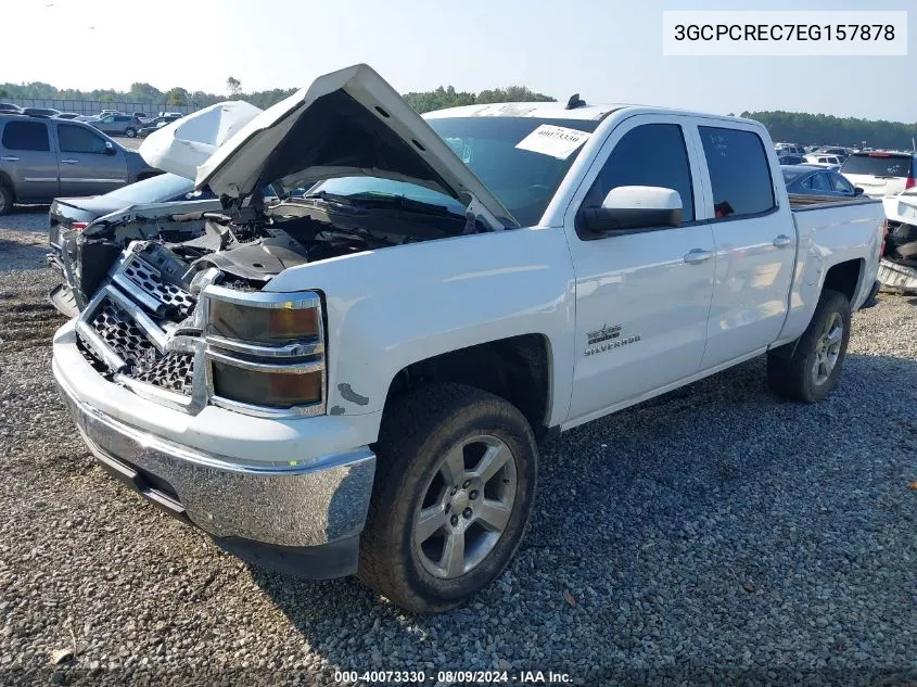 2014 Chevrolet Silverado C1500 Lt VIN: 3GCPCREC7EG157878 Lot: 40073330