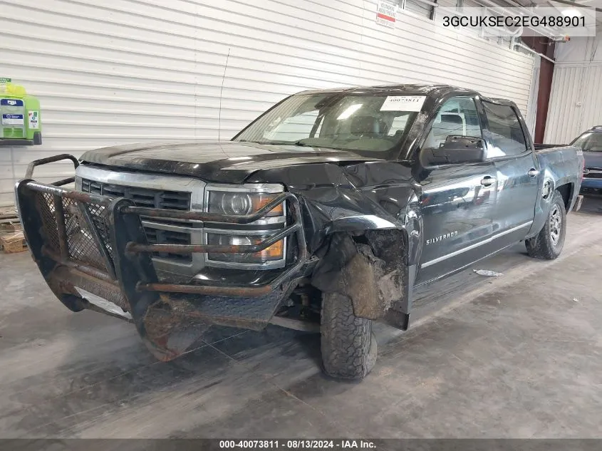 3GCUKSEC2EG488901 2014 Chevrolet Silverado 1500 2Lz