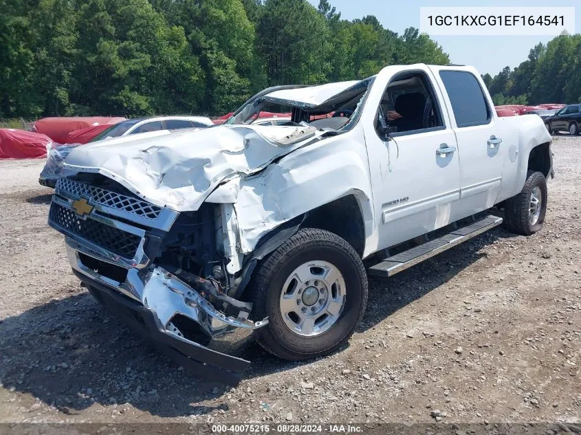 2014 Chevrolet Silverado 2500Hd Lt VIN: 1GC1KXCG1EF164541 Lot: 40075215