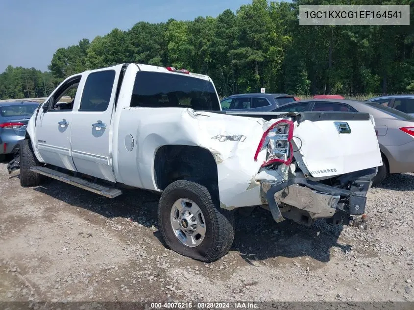 2014 Chevrolet Silverado 2500Hd Lt VIN: 1GC1KXCG1EF164541 Lot: 40075215