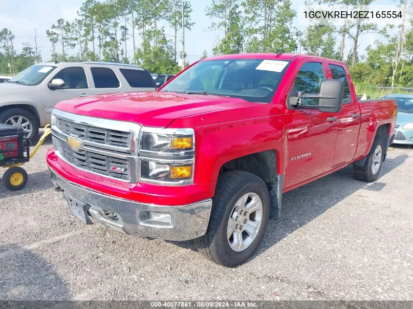 2014 Chevrolet Silverado 1500 2Lt VIN: 1GCVKREH2EZ165554 Lot: 40077861