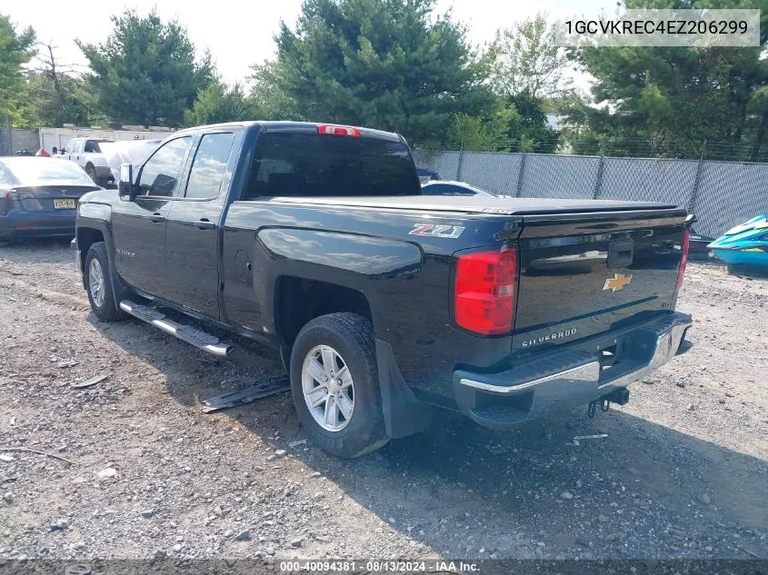 2014 Chevrolet Silverado 1500 2Lt VIN: 1GCVKREC4EZ206299 Lot: 40094381