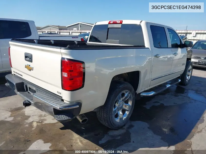 2014 Chevrolet Silverado 1500 1Lz VIN: 3GCPCSEC1EG474398 Lot: 40097904