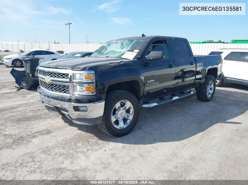 2014 Chevrolet Silverado 1500 1Lt VIN: 3GCPCREC6EG135581 Lot: 40107577