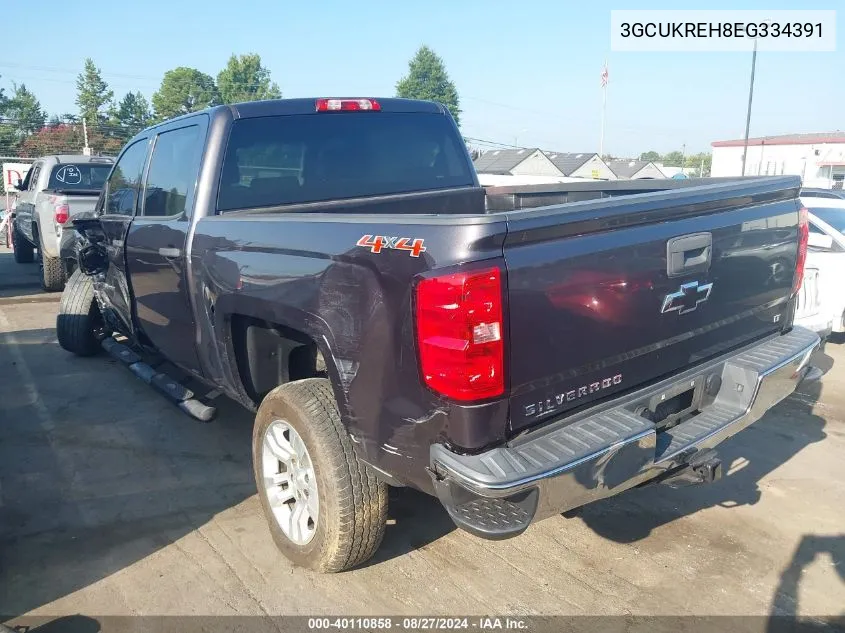 2014 Chevrolet Silverado 1500 1Lt VIN: 3GCUKREH8EG334391 Lot: 40110858