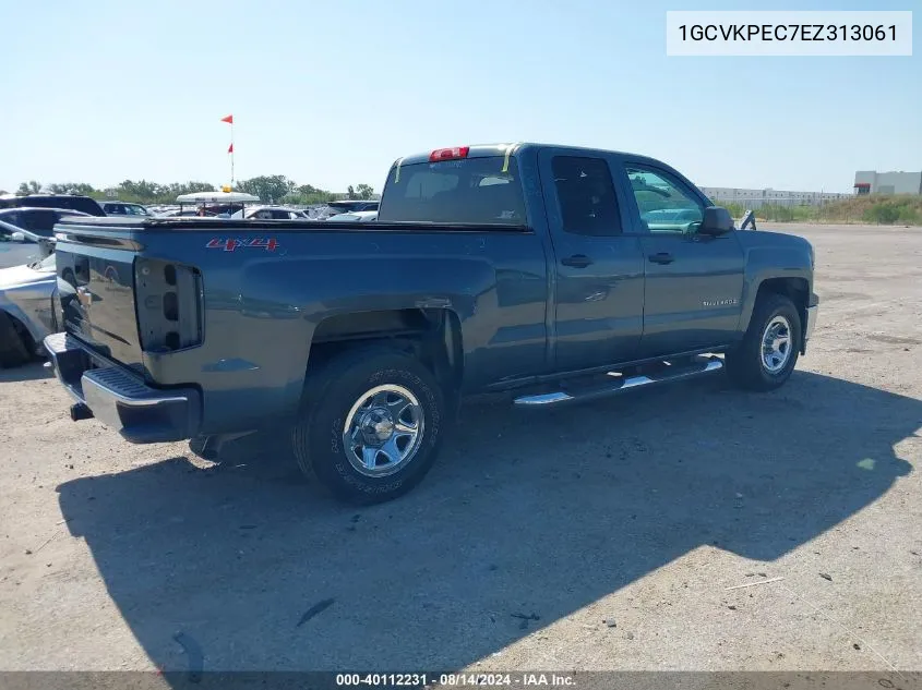 2014 Chevrolet Silverado 1500 Work Truck 2Wt VIN: 1GCVKPEC7EZ313061 Lot: 40112231