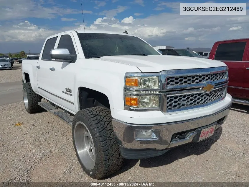 3GCUKSEC2EG212489 2014 Chevrolet Silverado 1500 1Lz