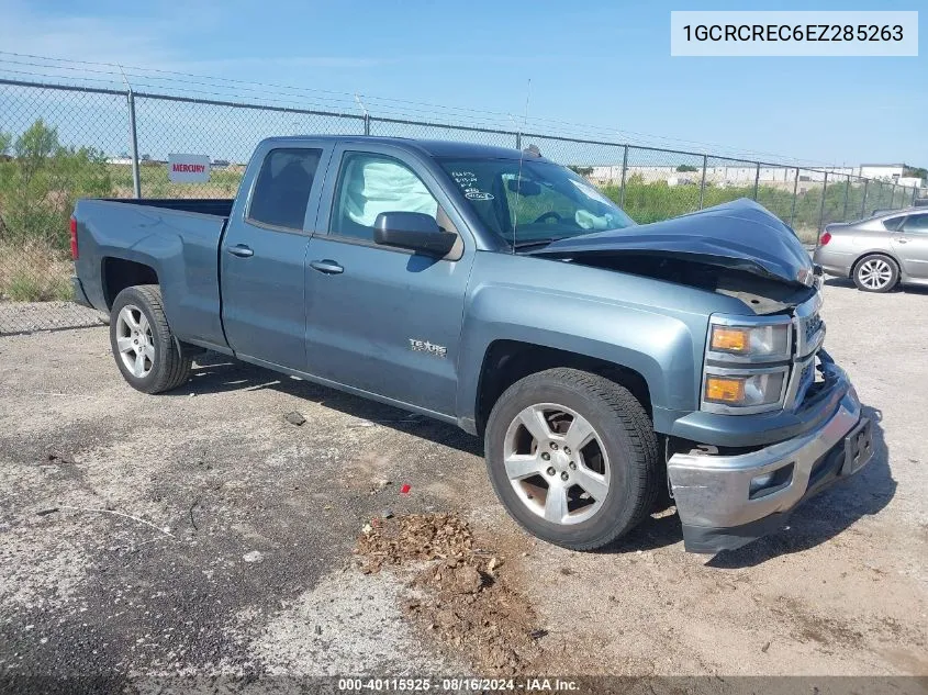 2014 Chevrolet Silverado 1500 1Lt VIN: 1GCRCREC6EZ285263 Lot: 40115925