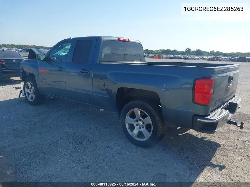 1GCRCREC6EZ285263 2014 Chevrolet Silverado 1500 1Lt