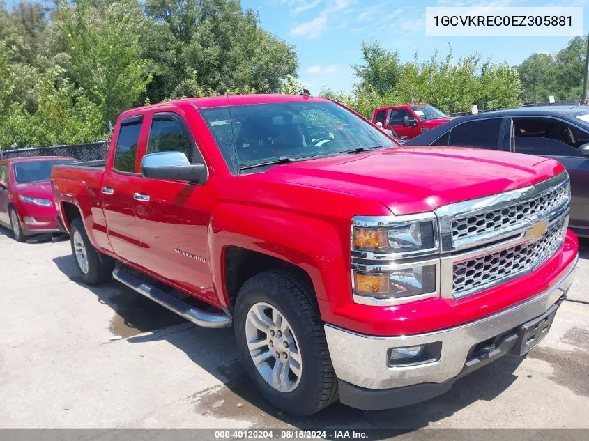 2014 Chevrolet Silverado 1500 1Lt VIN: 1GCVKREC0EZ305881 Lot: 40120204