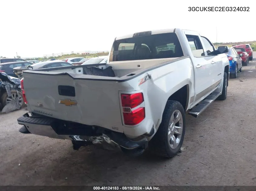 3GCUKSEC2EG324032 2014 Chevrolet Silverado 1500 2Lz