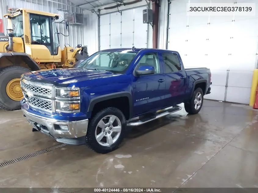 3GCUKREC3EG378139 2014 Chevrolet Silverado 1500 1Lt