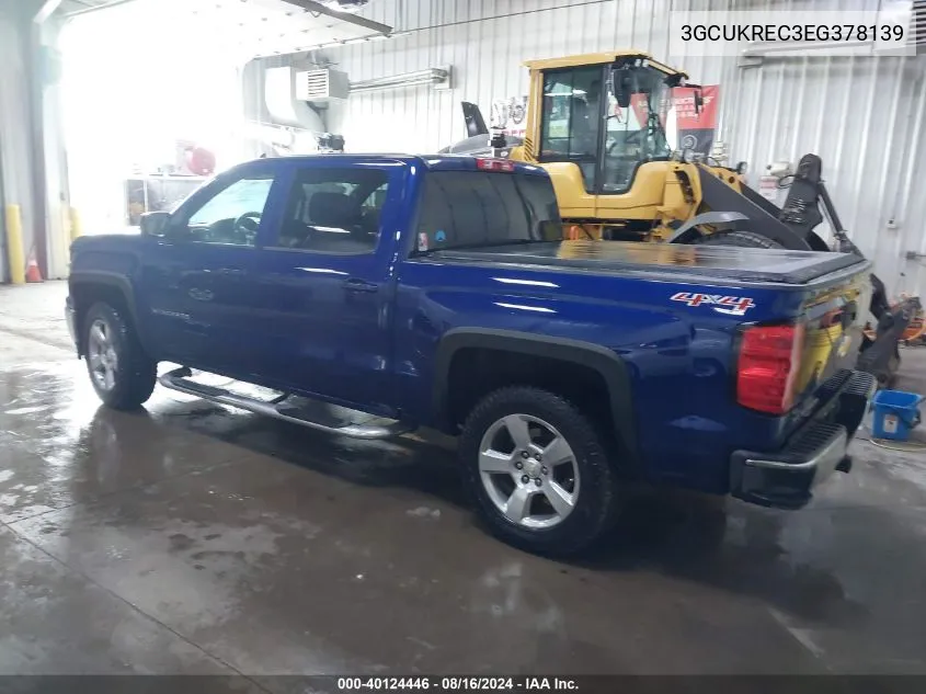 3GCUKREC3EG378139 2014 Chevrolet Silverado 1500 1Lt