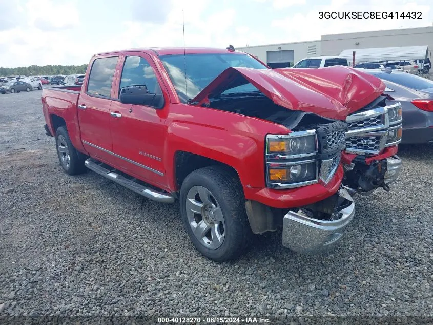 2014 Chevrolet Silverado 1500 1Lz VIN: 3GCUKSEC8EG414432 Lot: 40128270