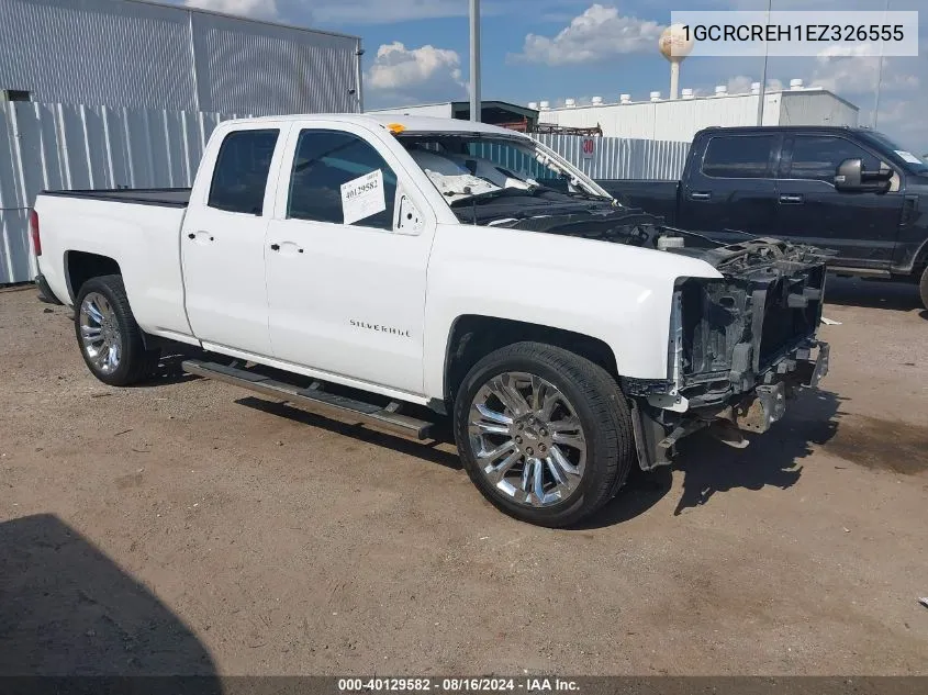 1GCRCREH1EZ326555 2014 Chevrolet Silverado 1500 1Lt