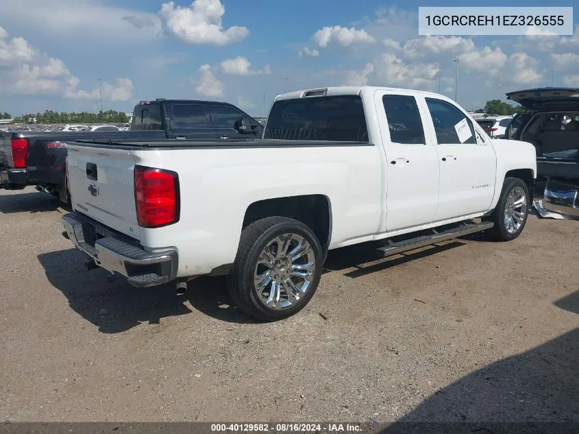 1GCRCREH1EZ326555 2014 Chevrolet Silverado 1500 1Lt