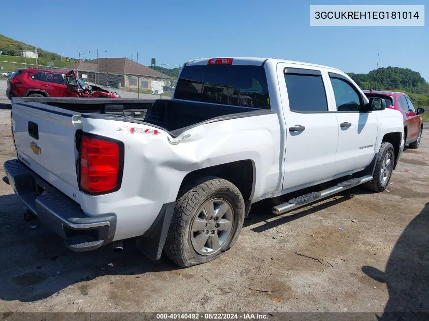 3GCUKREH1EG181014 2014 Chevrolet Silverado 1500 1Lt