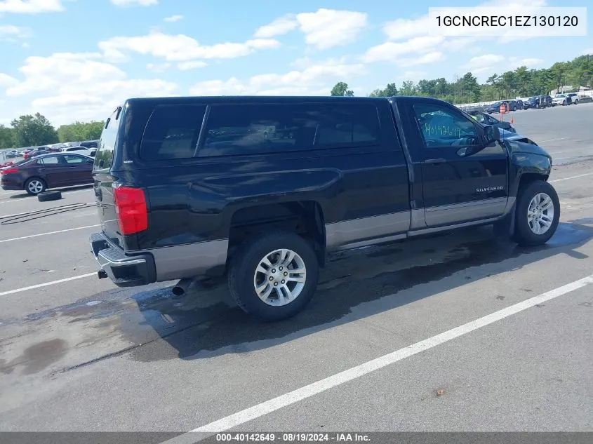 2014 Chevrolet Silverado 1500 1Lt VIN: 1GCNCREC1EZ130120 Lot: 40142649