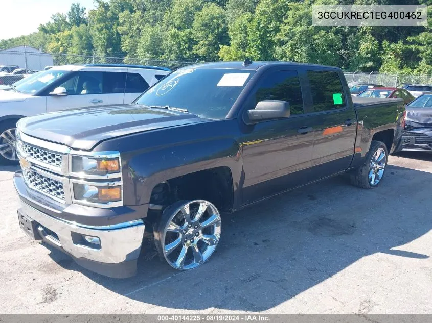 2014 Chevrolet Silverado 1500 1Lt VIN: 3GCUKREC1EG400462 Lot: 40144225