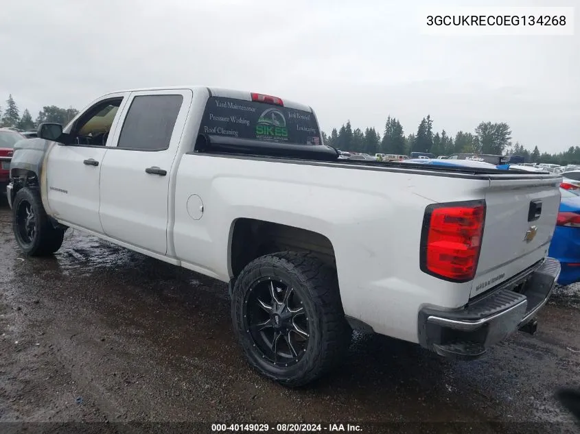 3GCUKREC0EG134268 2014 Chevrolet Silverado 1500 1Lt