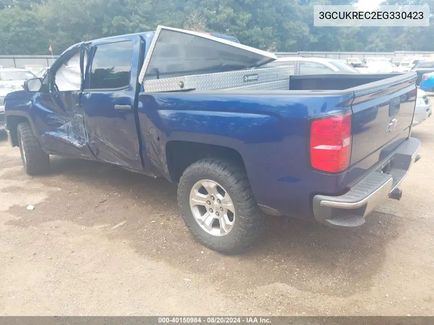 3GCUKREC2EG330423 2014 Chevrolet Silverado K1500 Lt