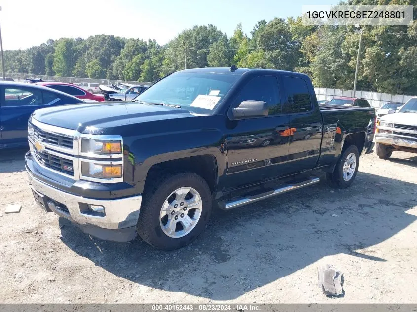 1GCVKREC8EZ248801 2014 Chevrolet Silverado 1500 2Lt