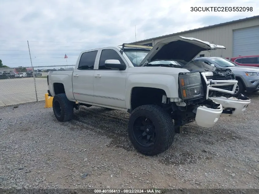 2014 Chevrolet Silverado 1500 High Country VIN: 3GCUKTEC2EG552098 Lot: 40158411