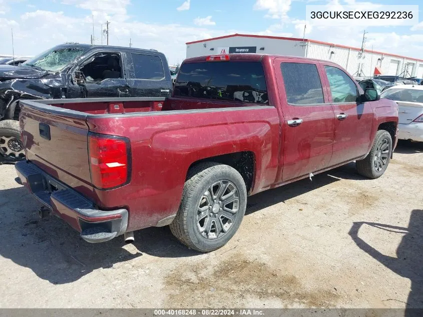 3GCUKSECXEG292236 2014 Chevrolet Silverado 1500 2Lz