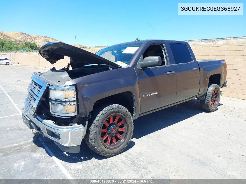 3GCUKREC0EG368927 2014 Chevrolet Silverado 1500 2Lt