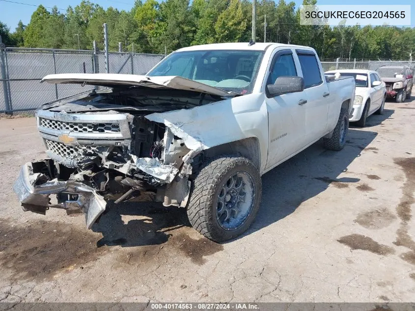 2014 Chevrolet Silverado 1500 1Lt VIN: 3GCUKREC6EG204565 Lot: 40174563