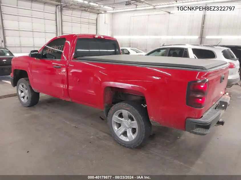 1GCNKPEH8EZ322797 2014 Chevrolet Silverado 1500 Work Truck 1Wt