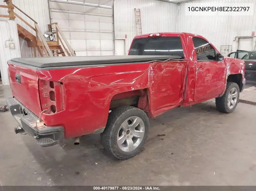 1GCNKPEH8EZ322797 2014 Chevrolet Silverado 1500 Work Truck 1Wt